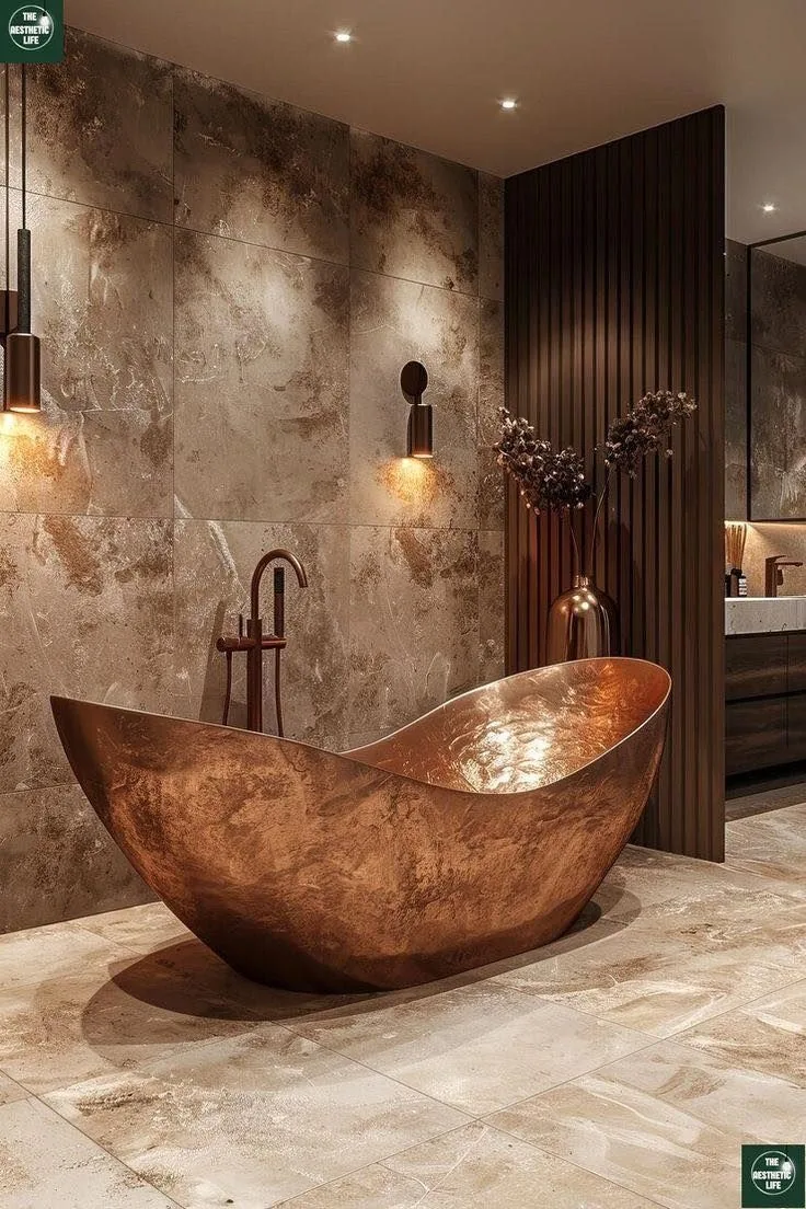 Handcrafted Luxury Metal Bathtubs