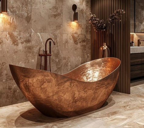 Handcrafted Copper Bathtubs