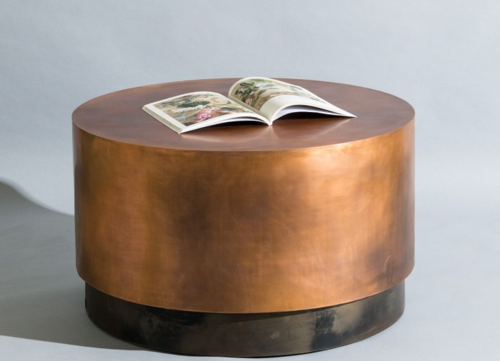 Hammered Console Table