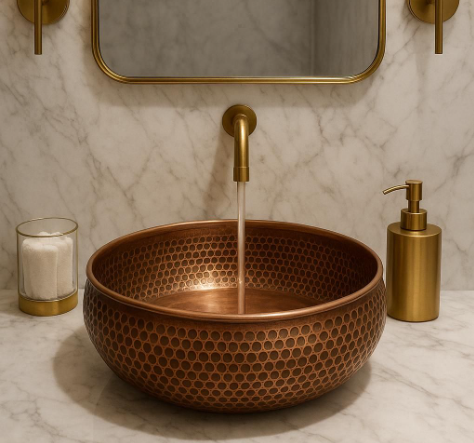 Copper Sinks and Basins